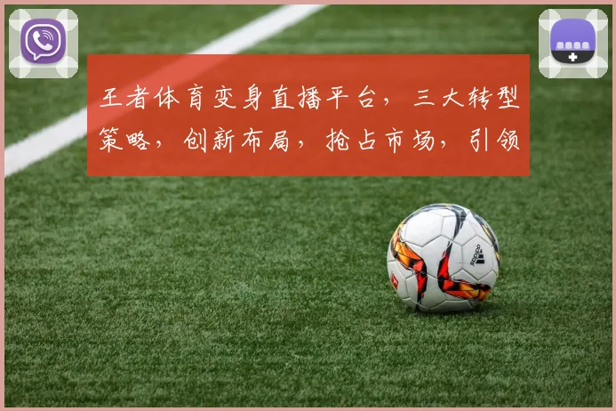 王者体育变身直播平台，三大转型策略，创新布局，抢占市场，引领行业潮流